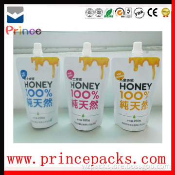 new 2016 BPA free stand up baby food spout pouches for organic food